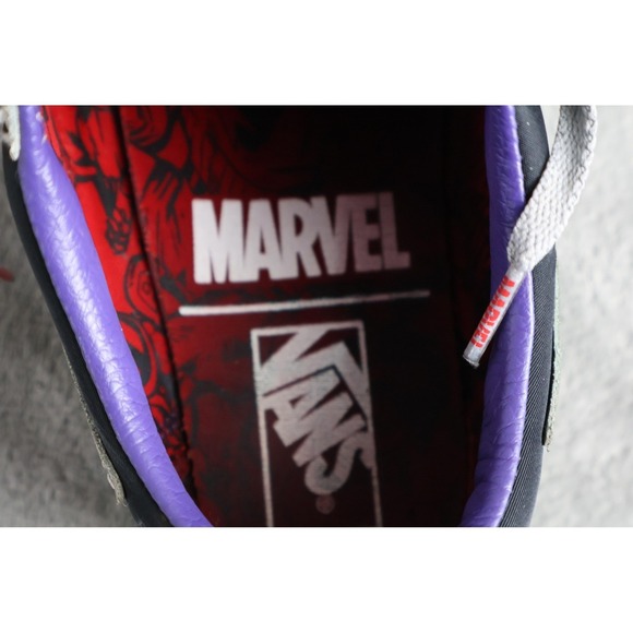 VANS Marvel Old Skool Shoes Mens 10.5 Multicolor Suede Lace Up Captain America main image 6